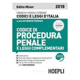 codice-di-procedura-penale-2018-ediz-minore