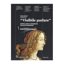 visibile-parlare-1-set---edizione-mista-dallo-stilnovo-a-tasso-volume--guida-studente--commedia