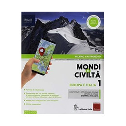 mondi-e-civilta--libro-misto-con-hub-libro-young-vol-1--atlante-guidato--quad--regioni-dital