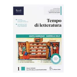 tempo-di-letteratura--libro-misto-con-hub-libro-young-vol-1--laborat-di-metodo--hub-youing--hu