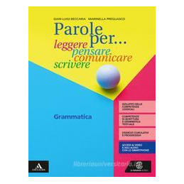 parole-per-leggere-pensare-comunicare-scrivere-grammatica-vol-u