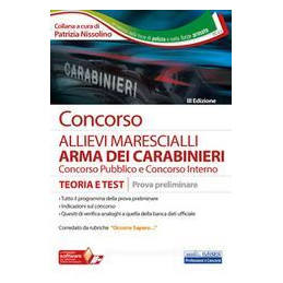 concorso-allievi-marescialli-arma-dei-carabinieri-prova-preliminare-teoria-e-test-per-la-prova-pre