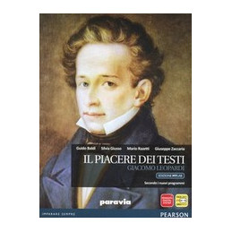 piacere-dei-testi--leopardi---edizione-mylab-libro-cartaceo---ite--mylab-vol-u