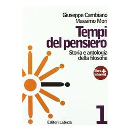 tempi-del-pensiero-volume-1---eta-antica-e-medievale-storia-e-antologia-della-filosofia-vol-1