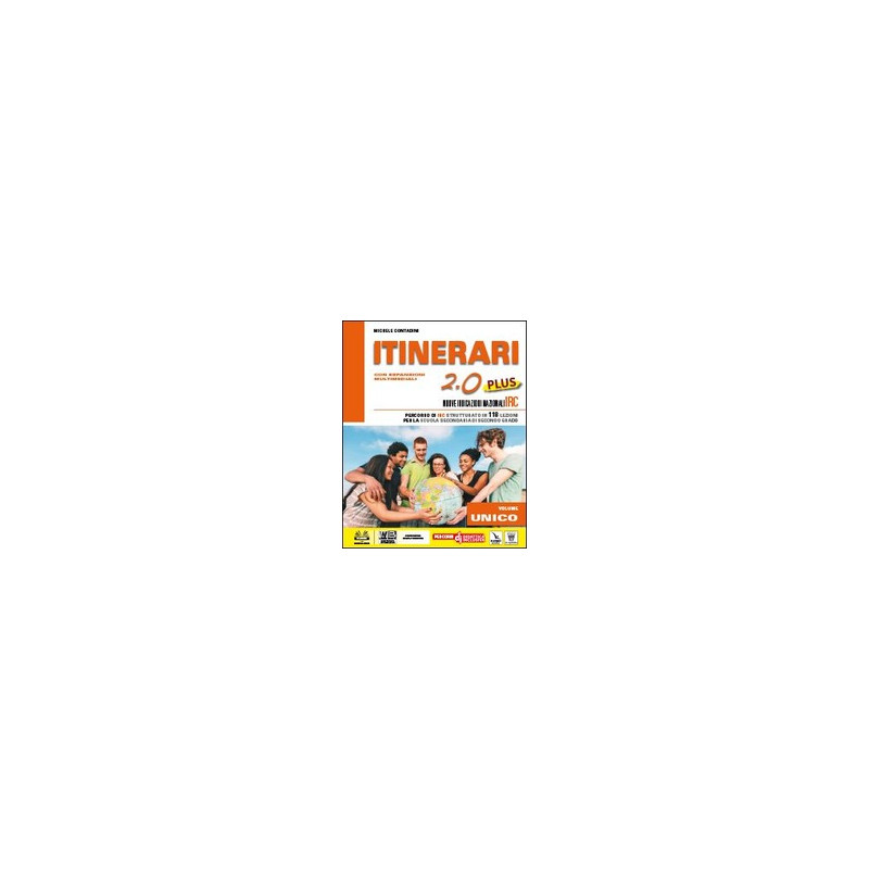 itinerari-20-plus--dvd-libro-digitale-schede-tematiche-per-la-scuola-superiore-vol-u