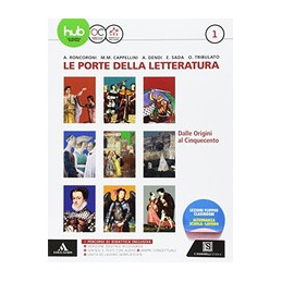 porte-della-letteratura-le-volume-1--dalle-origini-al-500--man-scritt-div-comm-vol-1