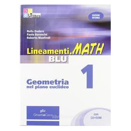lineamentimath-blu-geometria-nel-piano-euclideo-volume-1--cd-rom-vol-1