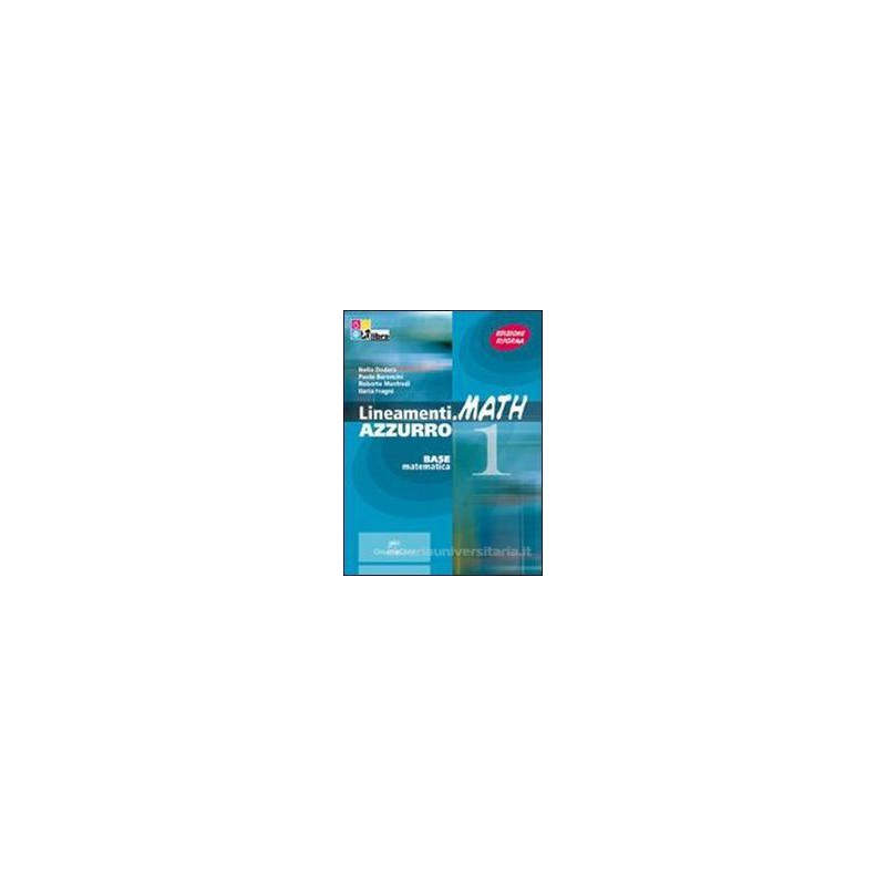 lineamentimath-azzurro-algebra-1--invalsi--cd-rom-vol-1