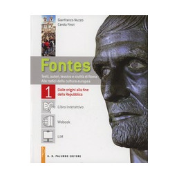 fontes-vol-1--libro-interattivo-dalle-origini-alla-fine-della-repubblica-vol-1