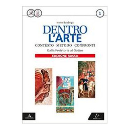 dentro-larte-edizione-rossa-volume-1--dalla-preistoria-al-gotico--atlante-vol-1