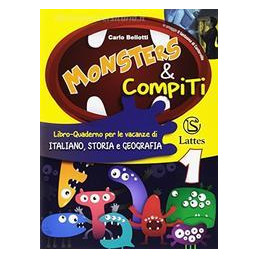 monsters--compiti-italiano-storia-e-geografia-per-la-scuola-media-vol1
