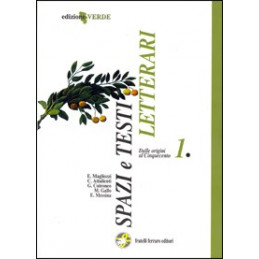 spazi-e-testi-letterari---edizione-verde-dalle-origini-al-cinquecento-vol-1