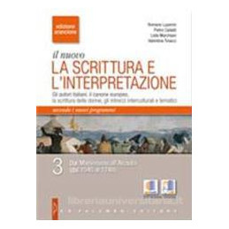 nuovo-scrittura-e-linterpretazione-il-vol-3--edizione-arancione-dal-manienirismo-allarcadia