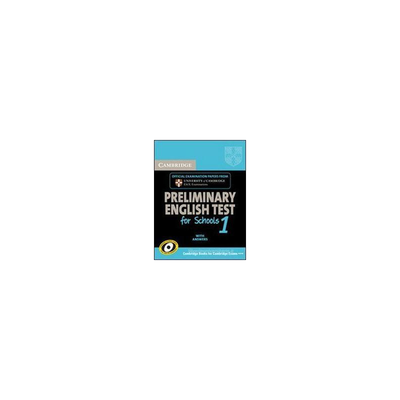 esol-cambridge-preliminary-english-test-for-school-1-ith-anser-std-pack--cd esol-cambridge-preliminary-english-test-for-school-1-ith-anser-std-pack--cd