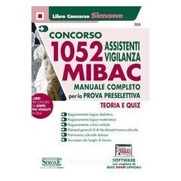 concorso-1052-assistenti-vigilanza-mibac-teoria-quiz