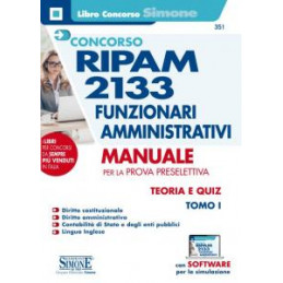 concorso-ripam-2133-funzionari-amministrativi--manuale-per-la-prova-preselettiva