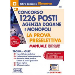 concorso-1226-posti-agenzia-dogane-e-monopoli-prova-preselettiva