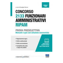 concorso-2133-funzionari-amministrativi-ripam-prova-preselettiva-manuale-e-quiz-con-soluzione-comm