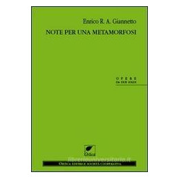 note-per-una-metamorfosi