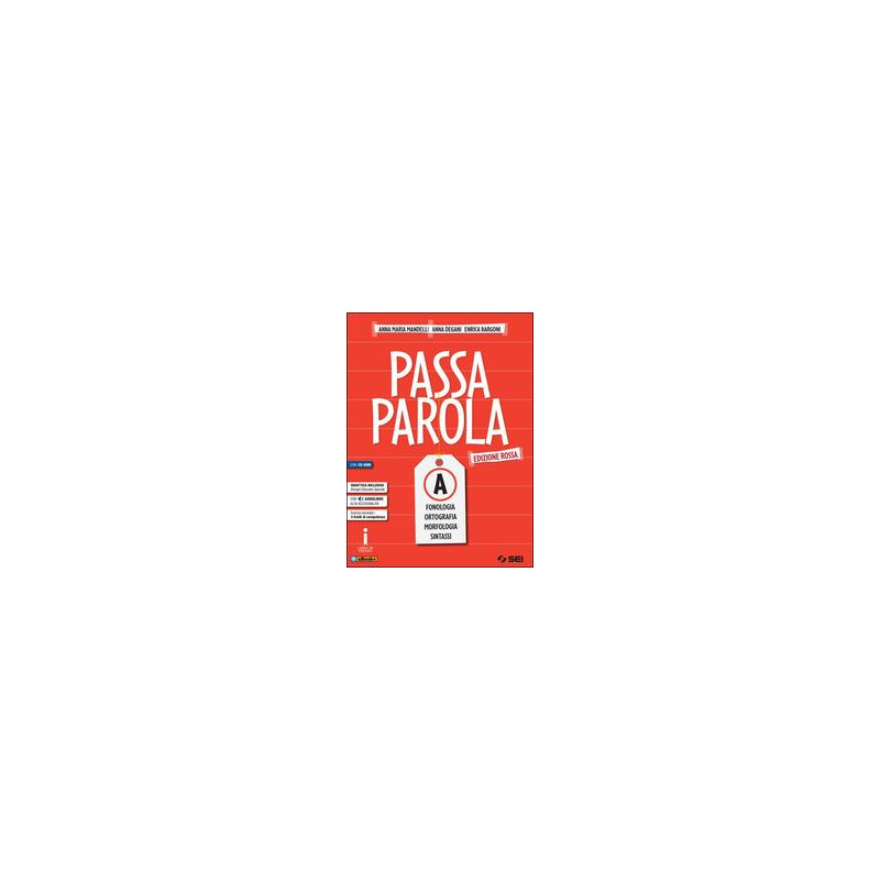 passaparola--edizione-rossa--semipack-senza-laboratorio-vol-acdtest-dingressomappe-schemi--e