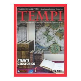 tempi--atlante-geostorico-per-il-secondo-biennio-e-quinto-anno-vol-u