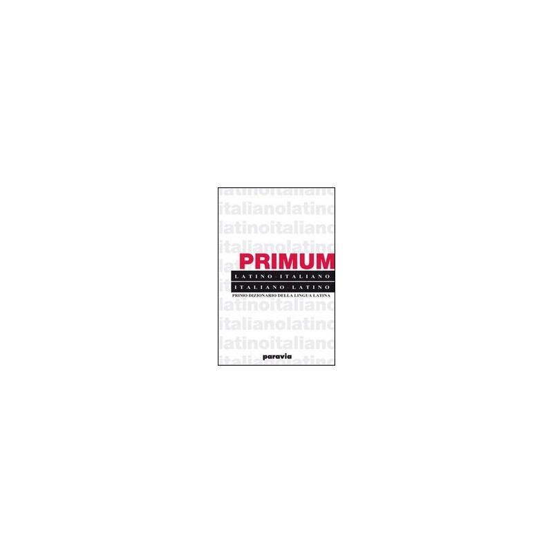 DIZIONARIO LATINO PICCOLO DIZIONARIO LATINO PICCOLO