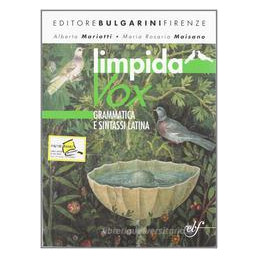 LIMPIDA VOX GRAMMATICA E SINTASSI LATINA Vol. U