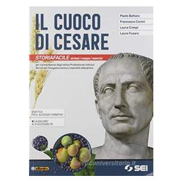 cuoco-di-cesare-il--storiafacile-sintesi-mappe-esercizi-vol-u