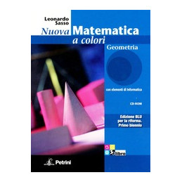 NUOVA MATEMATICA A COLORI   EDIZIONE BLU GEOMETRIA + QUADERNO DI RECUPERO + CD ROM Vol. U