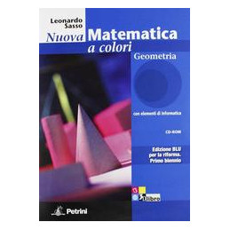 NUOVA MATEMATICA A COLORI   EDIZIONE BLU GEOMETRIA + CD ROM Vol. U