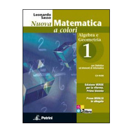 NUOVA MATEMATICA A COLORI   EDIZIONE VERDE COMPACT VOLUME 1 + INVALSI + QUADERNO DI RECUPERO + CD RO