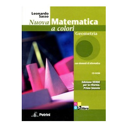 NUOVA MATEMATICA A COLORI   EDIZIONE VERDE GEOMETRIA + QUADERNO DI RECUPERO + CD ROM Vol. U