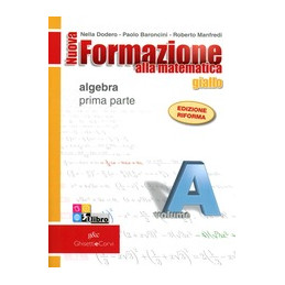 NUOVA FORMAZIONE ALLA MATEMATICA   GIALLO A. ALGEBRA + QUADERNO DI RECUPERO 1 + CD ROM Vol. 1