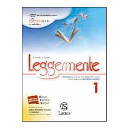 LEGGERMENTE VOL. 1 CON DVD ROM + IL MITO E L`EPICA + LIBRO DELLE COMPETENZE 1 VOL. 1