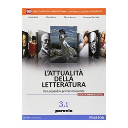 ATTUALITA DELLA  LETTERATURA  ED. BIANCA VOL. 3  TOMO 1  Vol. U
