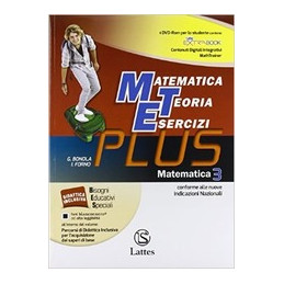 MATEMATICA TEORIA ESERCIZI PLUS MATEMATICA 3 CON DVD+MI PREP.PER INTERROG.+QUAD.COMPETENZE 3 VOL. 3