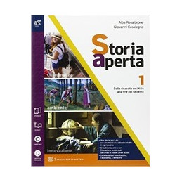 VOLUME STORIA APERTA 1 + VOLUME IL CIBO E L`OSPITALITÀ 1 + EXTRAKIT + OPENBOOK