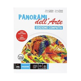 PANORAMI DELL`ARTE VOLUME EDIZIONE COMPATTA + EASY EBOOK (SU DVD) + EBOOK LABORATORIO DELLE COMPETEN