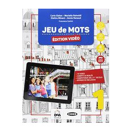 JEU DE MOTS - EDITION VIDEO - LIVRE DE L`ELEVE ET CAHIER 1 + EBOOK GRAMMAIRE POUR TOUS+JEU DE CARTES