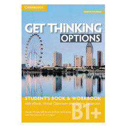 GET THINKING OPTIONS B1+ STUDENT`S BOOK/WORKBOOK+EBOOK+DIG Vol. U