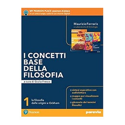 CONCETTI BASE DELLA FILOSOFIA 1 (I) DALLE ORIGINI A OCKHAM Vol. 1