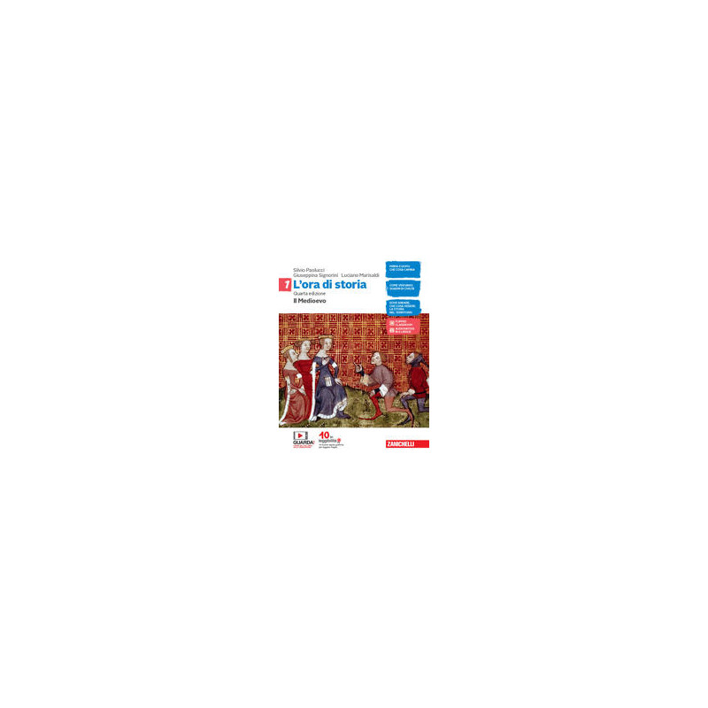 ORA DI STORIA (L`) - CONF. VOL. 1 + ATL. STORICO + CITTADINANZA E COST. (LDM) IL MEDIOEVO - QUARTA E ORA DI STORIA (L`) - CONF. VOL. 1 + ATL. STORICO + CITTADINANZA E COST. (LDM) IL MEDIOEVO - QUARTA E
