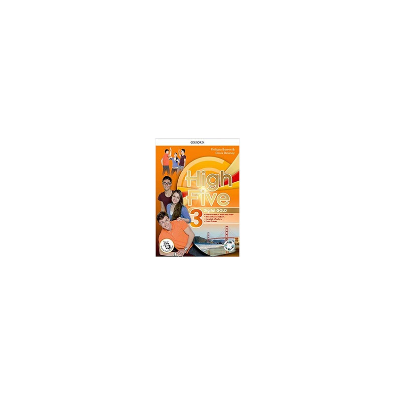 HIGH FIVE 3 GOLD PK (SB/WB CON QR CODE + EXAM TRN E EBOOK + EBOOK CODE + EBOOK DISC + 6 ERDR VOL. 3 HIGH FIVE 3 GOLD PK (SB/WB CON QR CODE + EXAM TRN E EBOOK + EBOOK CODE + EBOOK DISC + 6 ERDR VOL. 3