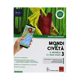 MONDI E CIVILTA` - LIBRO MISTO CON HUB LIBRO YOUNG VOL. 3 + ATLANTE GUIDATO + QUAD. + HUB YOUNG + HU