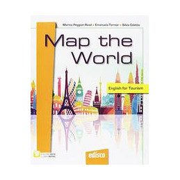 MAP THE WORLD + CD ENGLISH FOR TOURISM VOL. U