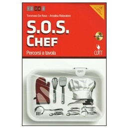 sos-chef-lm-libro-misto-percorsi-a-tavola-con-cd-rom-vol-u