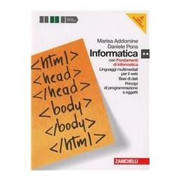 informatica-con-dvd-lmm-libro-misto-multimediale-fondamenti-linguaggi-multimediali-basi-di-dati
