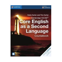 CAMBRIDGE IGCSE CORE ENGLISH AS A SECOND LANGUAGE COURSEBOOK WITH AUDIO CD Vol. U