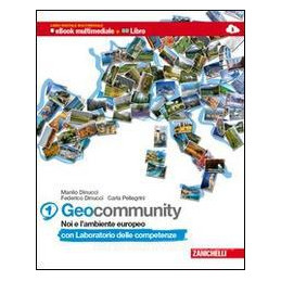 geocommunity-1-con-lab-competenze-ldm-ebook-multim--libro-noi-e-lambiente-europeo-vol-1