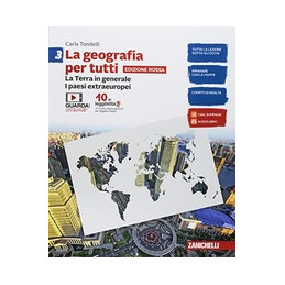 geografia-per-tutti-la--edizione-rossa---volume-3-ldm-la-terra-in-generale-i-paesi-extraeurop